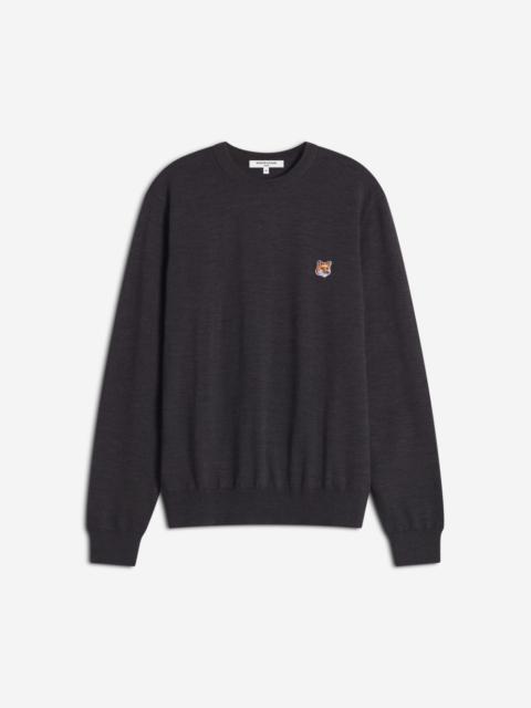 Maison Kitsuné FOX HEAD MERINO REGULAR JUMPER