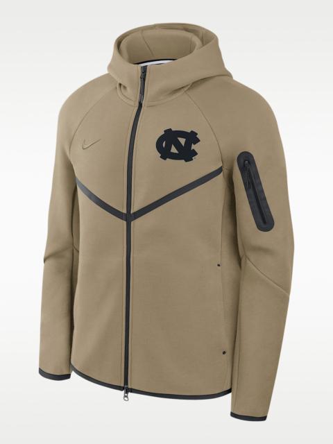 Jordan North Carolina Tech Fleece Windrunner Men's Jordan Brand College Full-Zip Hooded Jacket