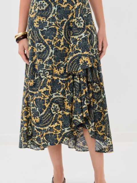 ULLA JOHNSON Sabina Faux Wrap Skirt