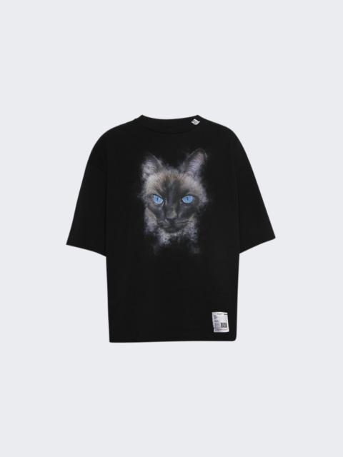 Maison MIHARAYASUHIRO Cat Printed Tee Black