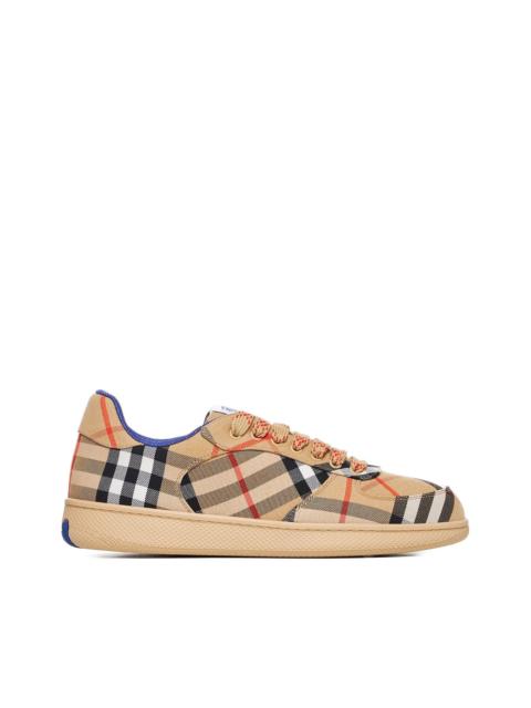 Burberry Burberry Men Burberry Terrace Check Sneakers