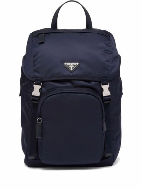 Prada Women Re-Nylon And Saffiano Leather Backpack