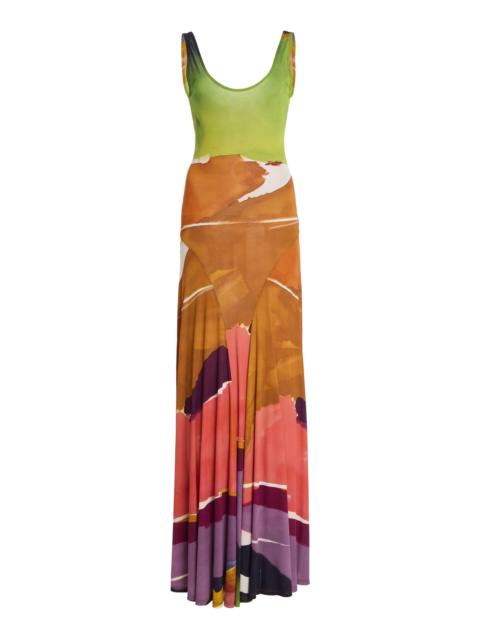 ULLA JOHNSON Malie Printed Maxi Dress multi