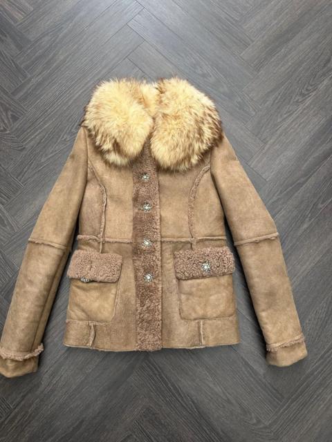 Dolce & Gabbana Dolce & Gabbana FW13 Shearling Military Jacket