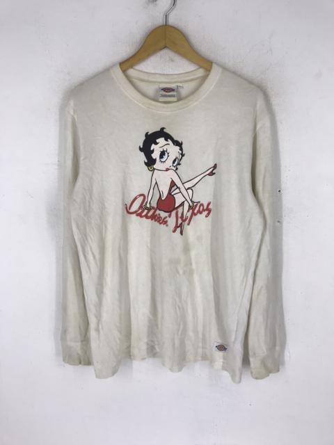 Other Designers Dickies - DICKIES BERTY BOOP SWEATSHIRT SIZE L
