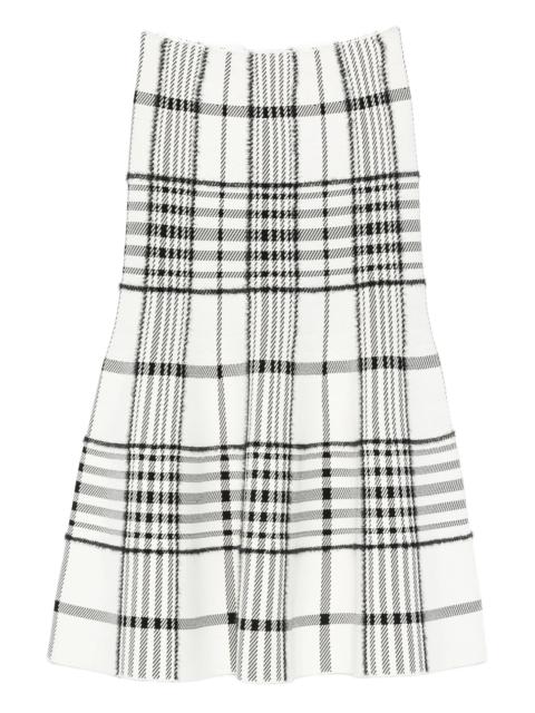 BRANDON MAXWELL Rory knit skirt