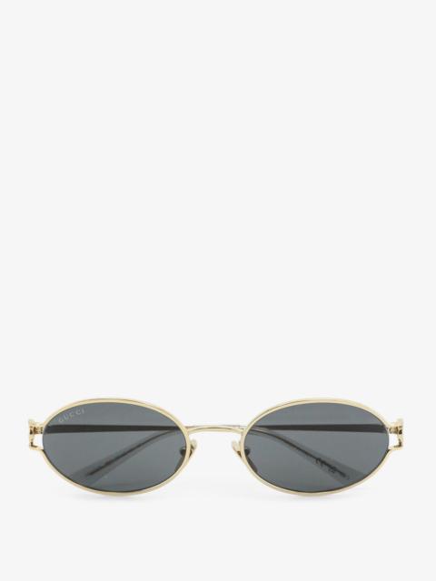 GUCCI Gucci Acetate Sunglasses Black Women