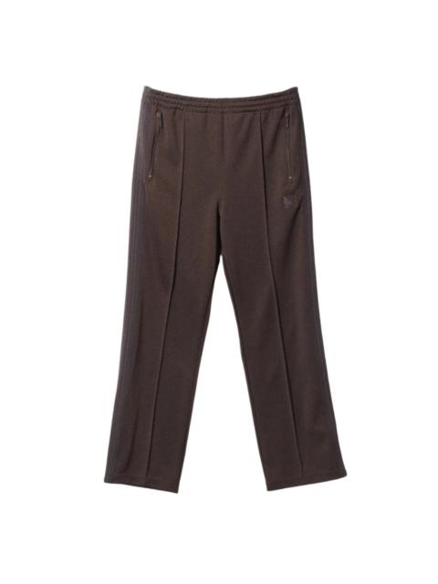 NEEDLES TRACK PANTS - POLY SMOOTH (DARK BROWN)