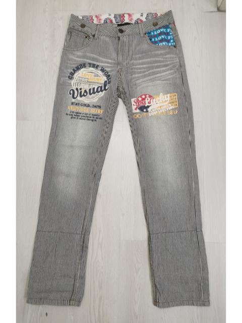 Other Designers Japanese Brand - Japanese CLONE DEVGRU Hickory Denim Jeans