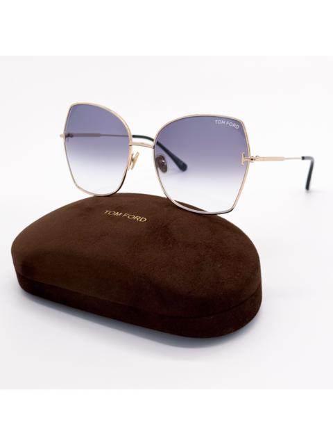 TOM FORD NEW TOM FORD TF951 28B SUNGLASSES TOM FORD FARAH FT0951/S