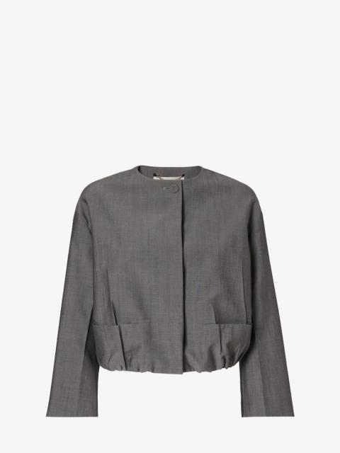 FENDI Jacket Gray mohair fabric jacket