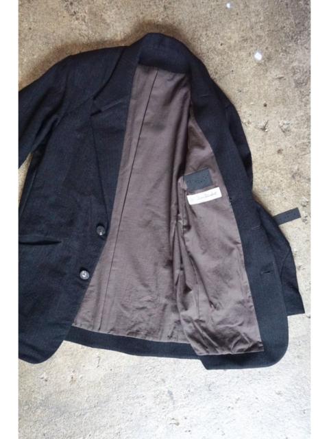 Devoa Virgin wool striped jacket.Like Carol Christian Poell