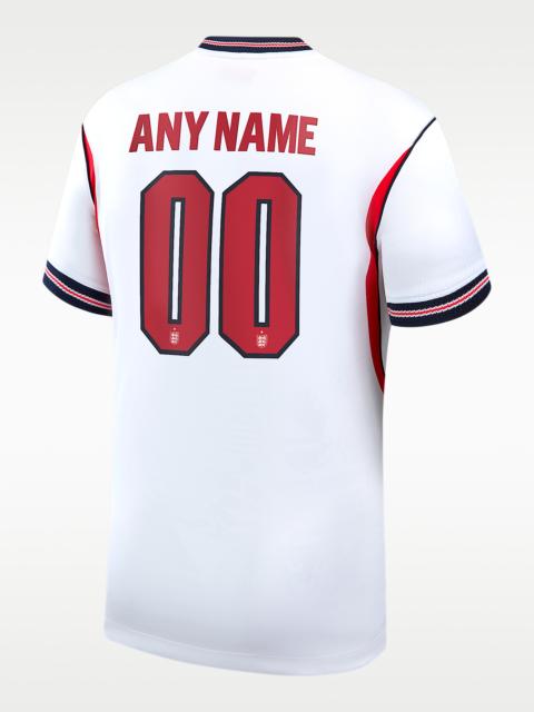 Nike England 2026 Stadium Home Men's Nike Dri-FIT Soccer Replica Custom Jersey By You