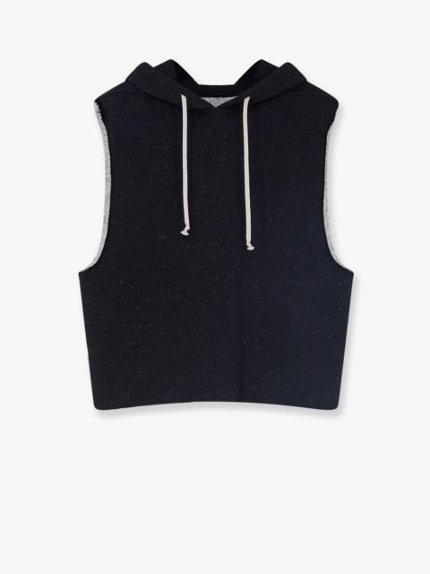 Rick Owens Rick Owens Certified Wool And Cotton Sleeveless Sweatshirt