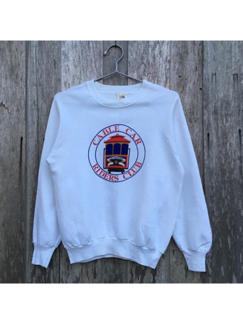 Other Designers Vintage - Vintage Cable Car Riders Club Crewneck Sweatshirt