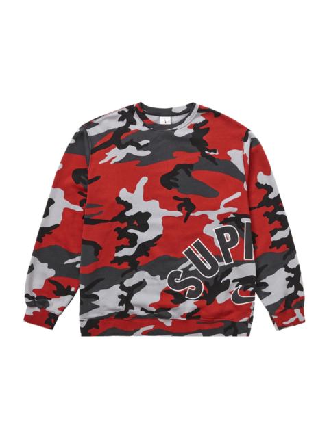Supreme Supreme Nike Arc Crewneck Red Camo