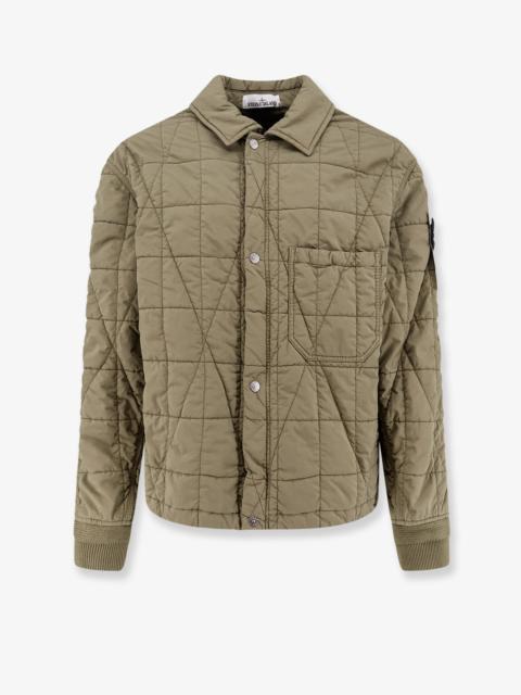 Stone Island Stone Island Cotton Nylon Tela Quilted-Tc Jacket