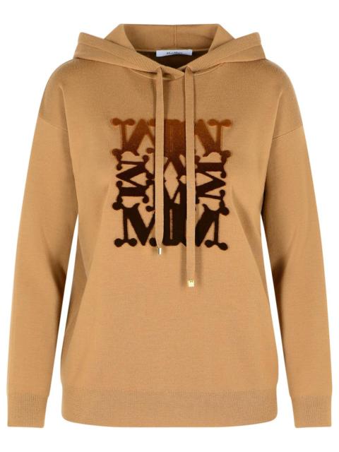 Max Mara Max Mara Camel Virgin Wool Sweatshirt Women