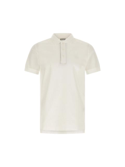 Burberry Burberry Eddie White Cotton Polo Shirt New & Authentic (Men'