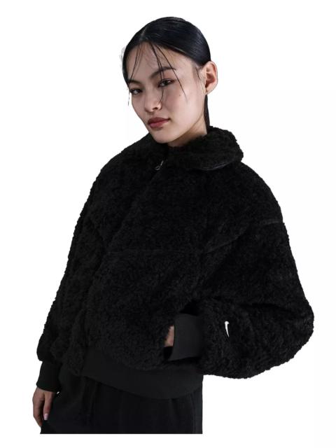 Nike Women's Sportswear Essential Loose Bomber Jacket - Black