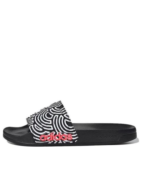 adidas (WMNS) adidas Adilette Shower Slipper Black/White FX1200