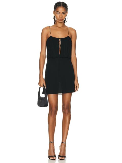 SAINT LAURENT Jersey Mini Dress