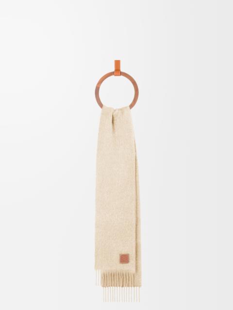 Loewe Scarf in mohair and wool blend