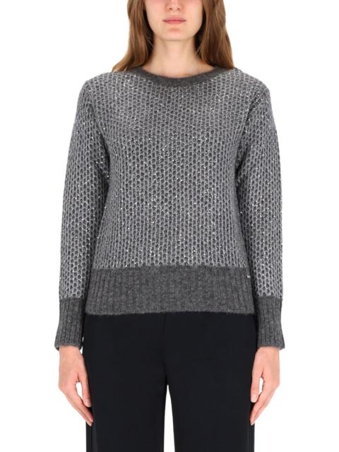 Herno Herno Women Metallic Effect Sequin Jersey