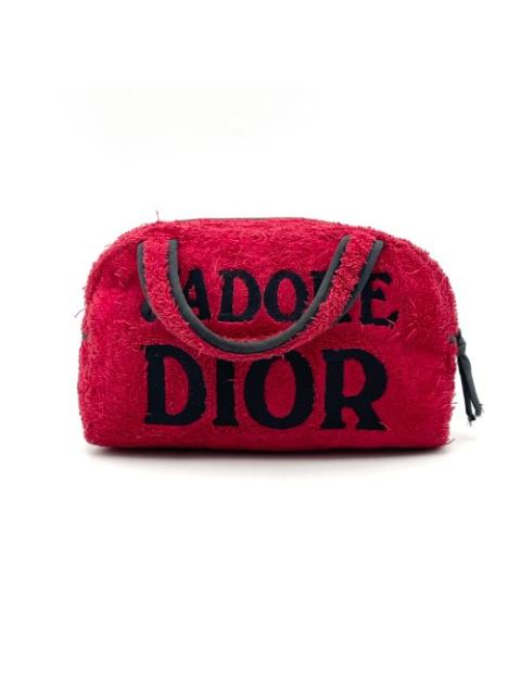 Other Designers Christian Dior Red J'adore Terry Bag