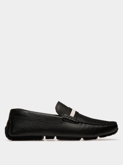 Other Designers Bally Grained Leather Perthy Loafers, Brand Size 7 ( US Size 8 )