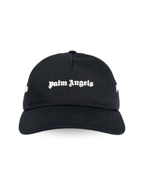 logo-embroidered cotton baseball cap