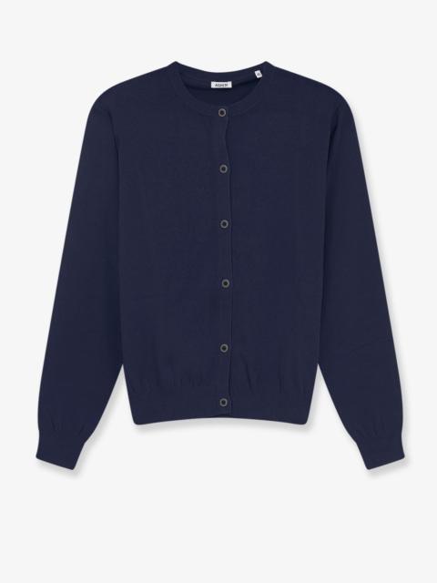 Aspesi Aspesi Cotton Cardigan Blue