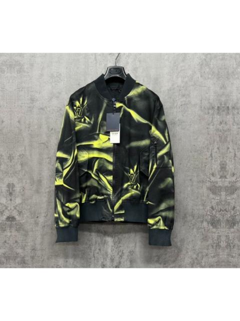 Louis Vuitton Louis Vuitton Full-Logo Laser-Etched Baseball Jacket