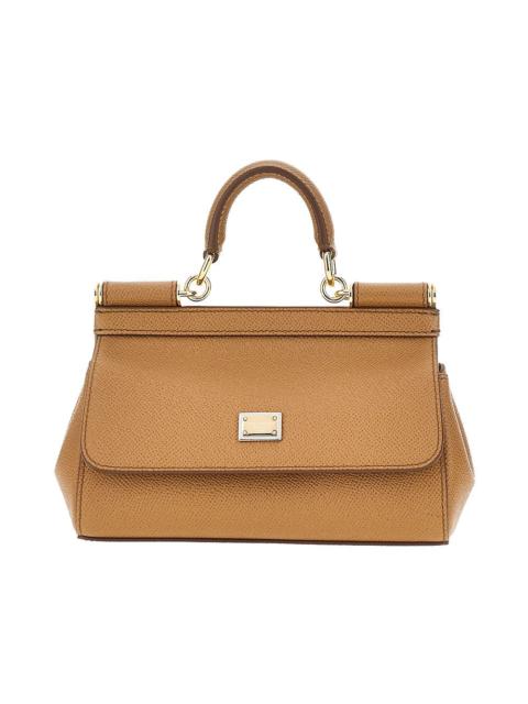 Dolce & Gabbana DAUPHINE LEATHER SMALL 'SICILY' BAG