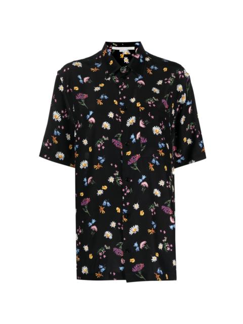 Stella McCartney floral-print silk shirt