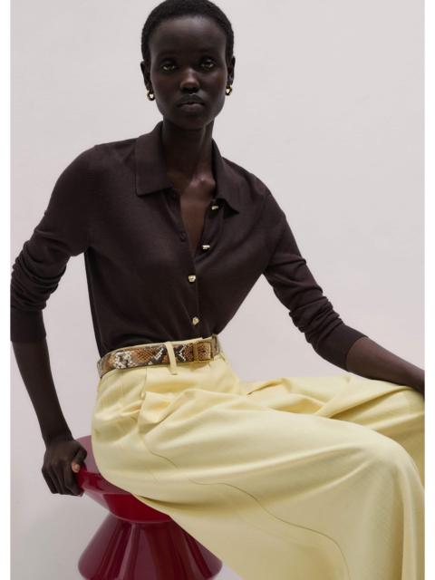 ME+EM Luxe Knit Slim Shirt