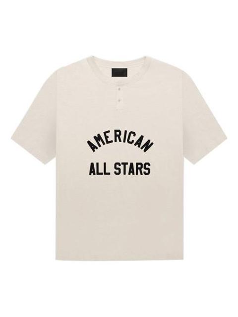 Fear of God Fear of God All Star Henley Tee 'Cream Heather' FG50-017OCJ-101