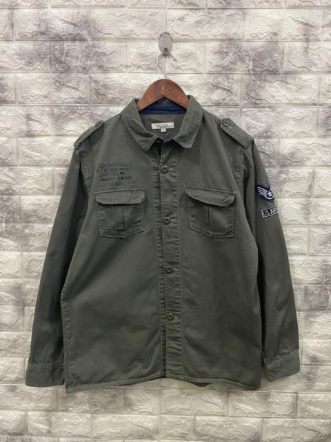 Other Designers Military - Oil cake US Air Force Button Shirt