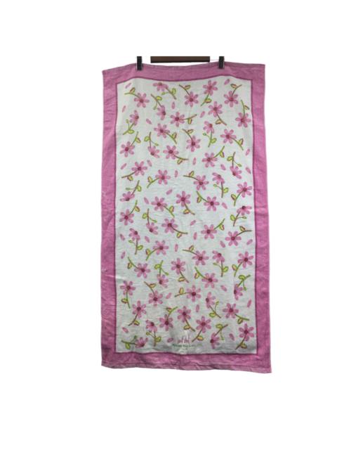 Other Designers Pierre Balmain - Vtg PIERRE BALMAIN PARIS Vent Vert Floral Towel Scarf All