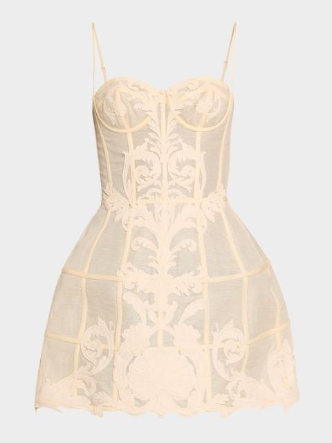 Zimmermann Rebellion Filigree Mini Dress