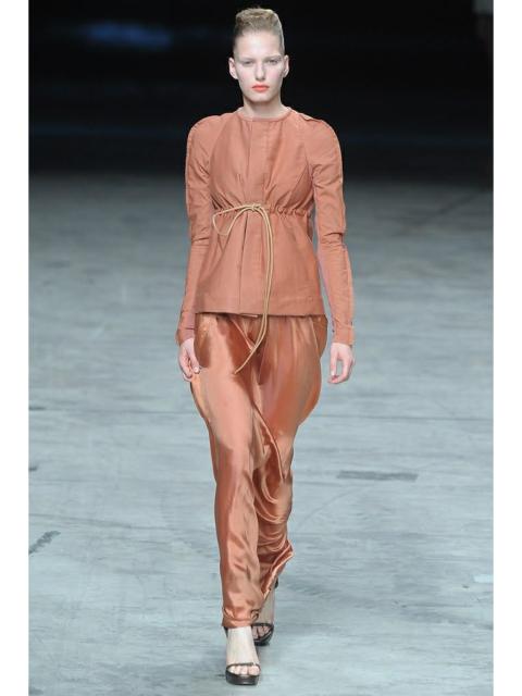 Rick Owens Rick Owens - Naska S/S 12 Burnt Orange Drawstring Jacket