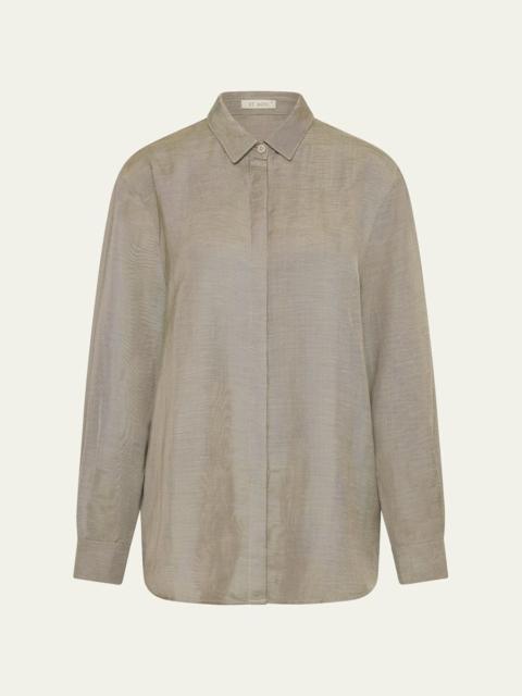 ST. AGNI Melange Classic Shirt
