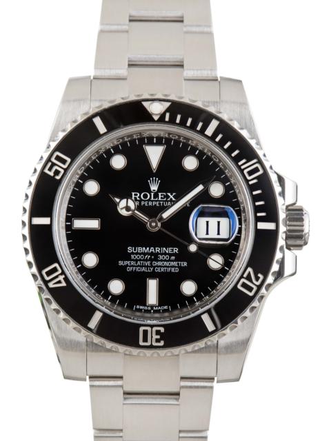 ROLEX Used Rolex Submariner Steel Oyster 116610 Black Dial