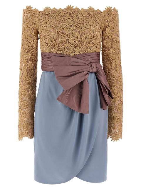 Valentino Valentino Garavani Women Valentinogaravani 'Fleur A Jours Flower Mix' Dress