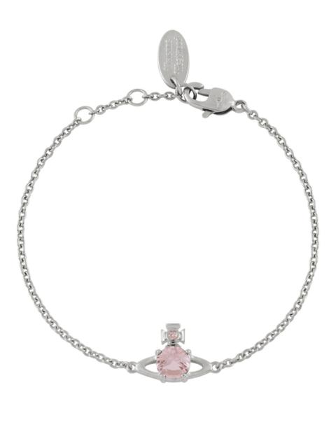 Vivienne Westwood Vivienne Westwood Reina Small orb Rhodium-plated Bracelet