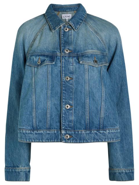 Loewe Loewe Trapeze Denim Jacket