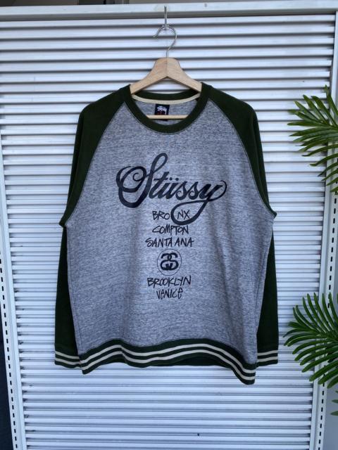 Stüssy Vintage Stussy OG Logo Tour Crewneck / Travis Flacko Scott