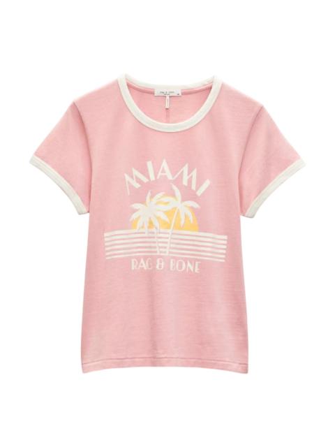 rag & bone Miami Boxy Graphic Tee