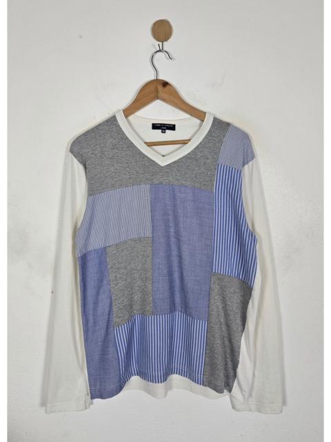 Comme Des Garçons Comme des Garcons CDG Homme AD2009 patchwork shirt