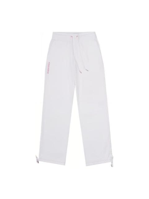 Converse (WMNS) Converse Woven Sweatpants 'White' 10025876-A01